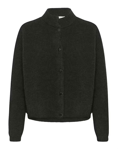 Gestuz - AlphaGZ Short Cardigan - Rosin Melange